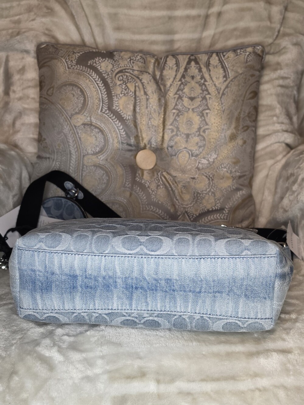 COACH FINN DENIM CROSSBODY CDY53 - Picture 6 of 13